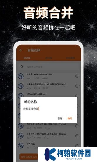 音频提取格式转换