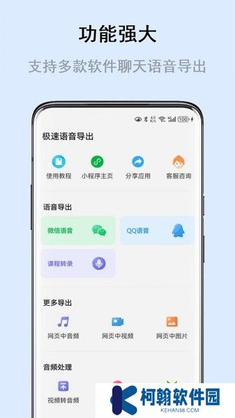 极速语音导出